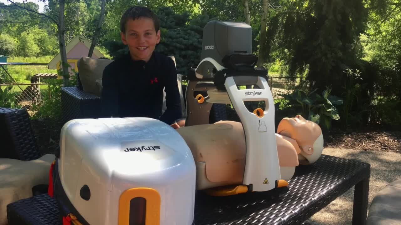 11-year-old Livingston boy raises $112K for life saving CPR machines