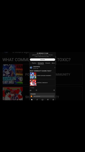 WHICH COMMUNITY IS MORE TOXIC? #memes #shipping #powerscaling #cartoon #anime #toxic #games #tv