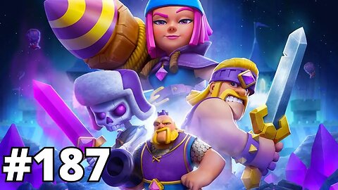 CLASH ROYALE #187 - PARTIDAS ALEATÓRIAS