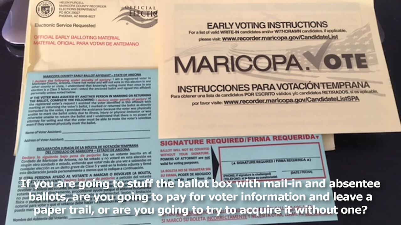 FBI Investigating Hacking and Theft of Voter Data in Arizona. Forbes Claims No Link to Voter Fraud