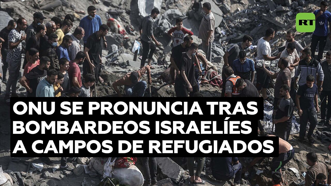 ONU: Ataques israelíes contra campo de refugiados de Jabalia podrían constituir crímenes de guerra