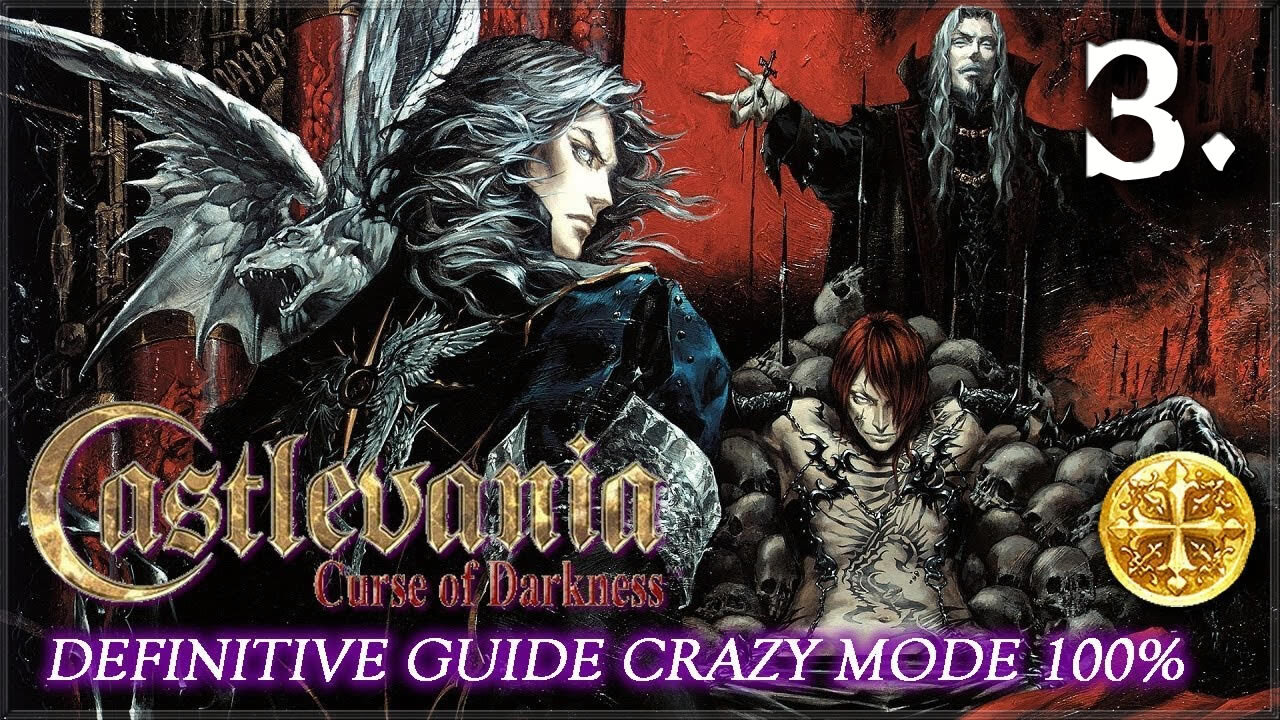 Castlevania: Curse of Darkness [PS2] - Definitive Guide Crazy Mode 100% (Part.3)