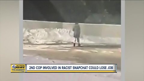 Second cop involved in racist Snapchat post could lose job