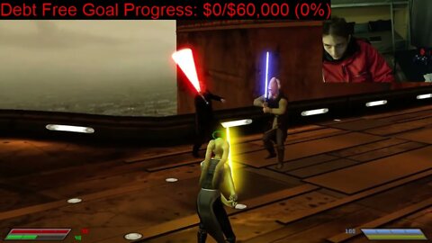 Count Dooku VS Ki Adi Mundu In A Battle With Live Commentary In Star Wars Jedi Knight Jedi Academy