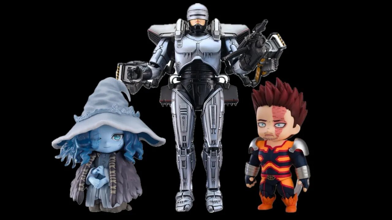 MODEROID RoboCop Jetpack Equipment Nendoroid Ranni & MORE!!!