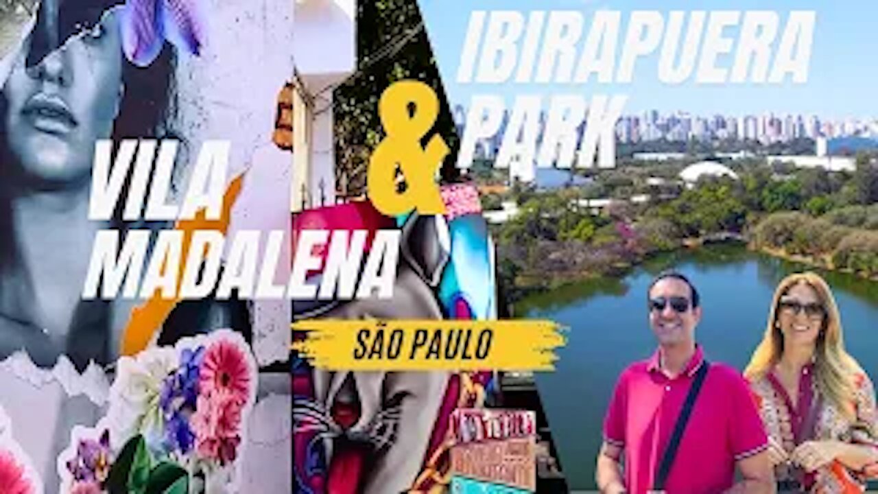 IBIRAPUERA PARK & VILA MADALENA, SÃO PAULO!