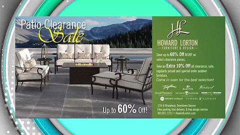 Howard Lorton Furniture and Design Patio Clearance Sale