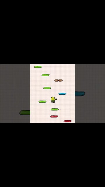 doodle jump 56 sec 10 000 Points No Object #shorts