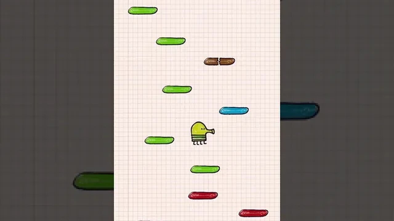 doodle jump 56 sec 10 000 Points No Object #shorts