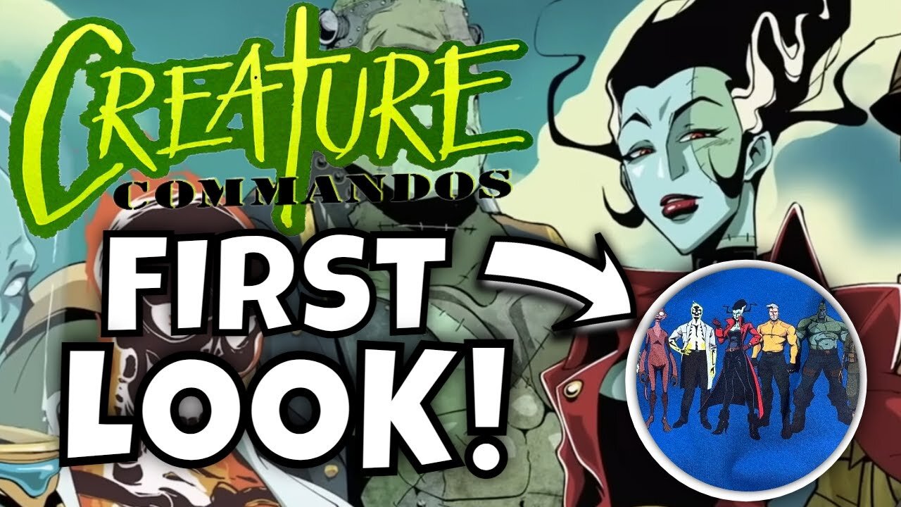 Creature Commandos FIRST LOOK at the Team VILLAIN CONFIRMED! DCU News