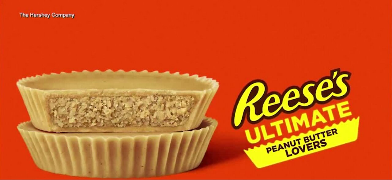 Reese's offers peanut butter on peanut butter cup