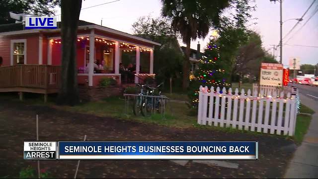 Seminole Heights businesses bouncing back