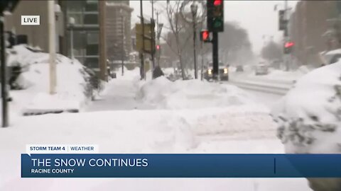 Lakeshore communities battered with more heavy snow