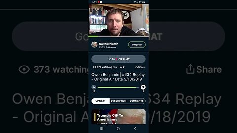 1-634 Owen Benjamin Replay (no live stream today)