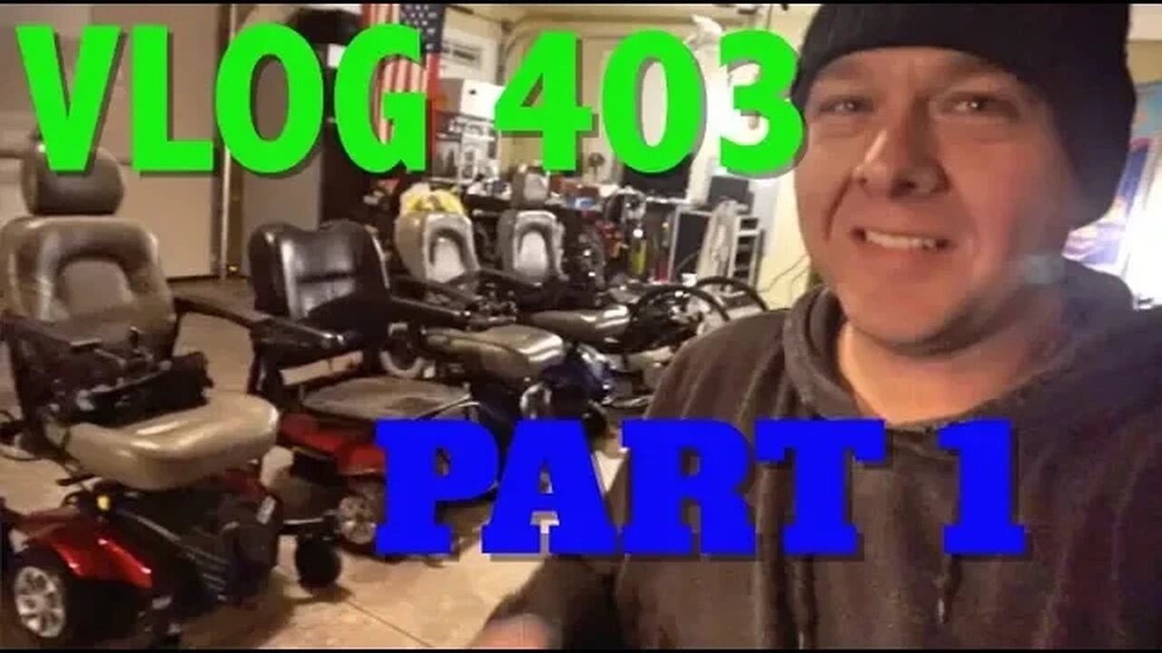 MEGA VLOG 403 PT 1: so many wheelchairs!