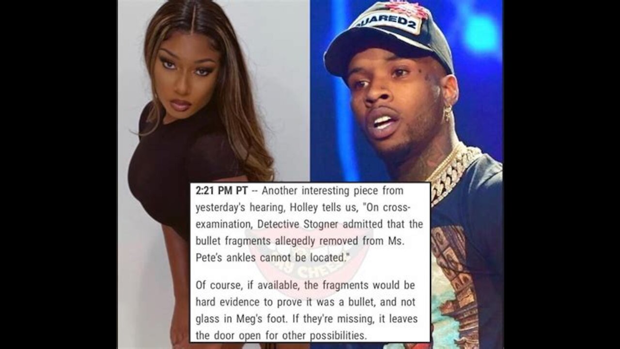 Breaking News Megan Thee Stallion Reportedly Can’t Provide Said Bullet Fragments.