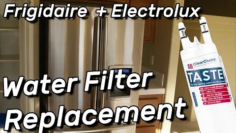 How to replace the Water Filter on your Frigidaire or Electrolux Refrigerator ( Fridge )