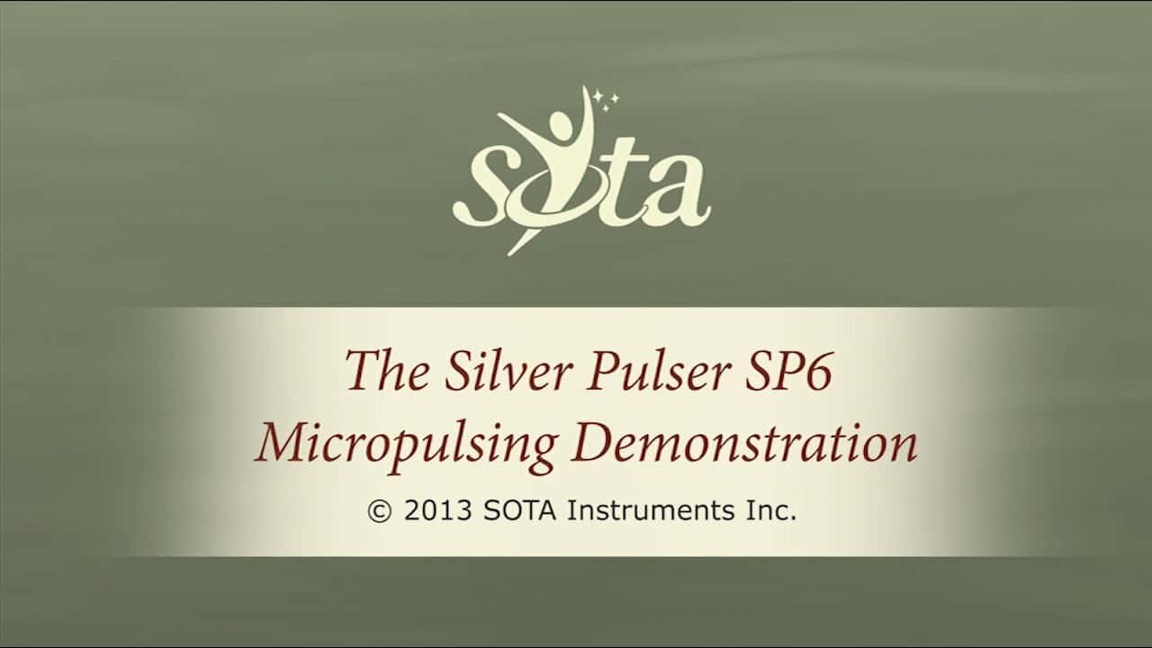 SOTA Silver Pulser - Model SP6 - Micropulsing Demonstration