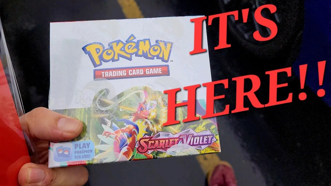 IT'S HERE!!! Left Speechless! (Scarlet & Violet Booster Box Opening)