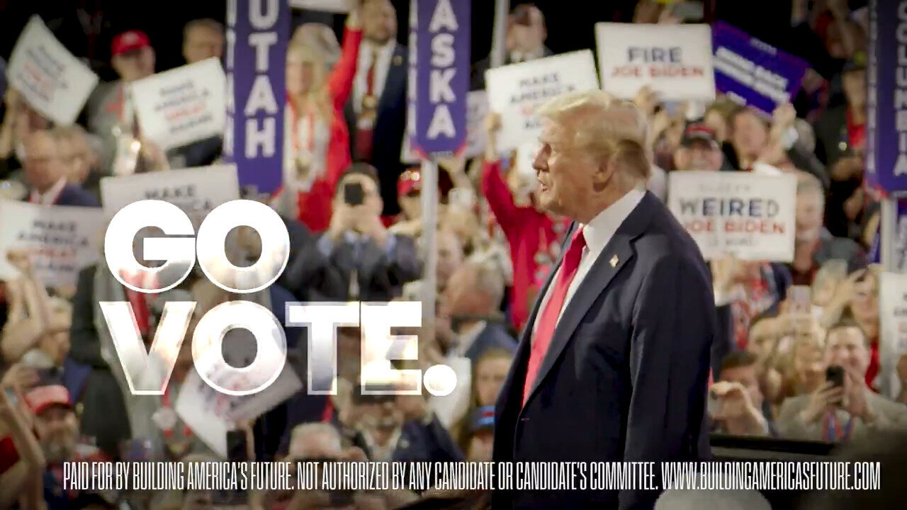 All We Have To Do Is Vote! Powerful Closing Message From The Trump Campaign