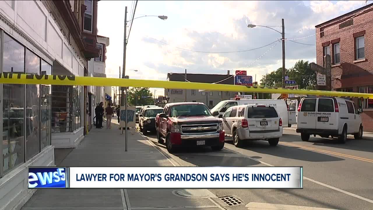 'My client has absolutely no involvement in this homicide,' says attorney for Cleveland mayor's grandson