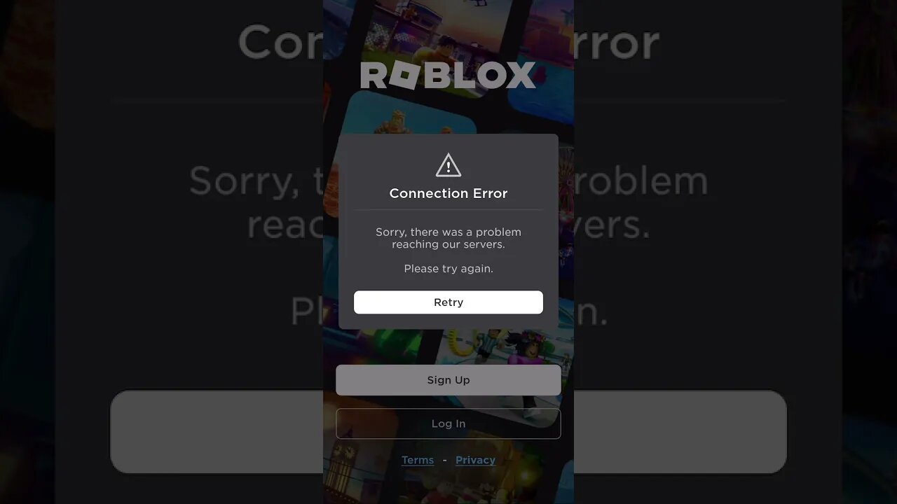 Roblox is down again 🥺