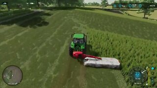 Attingham Bailing Part 1- FARMING SIMULATOR 22 - Timelapse