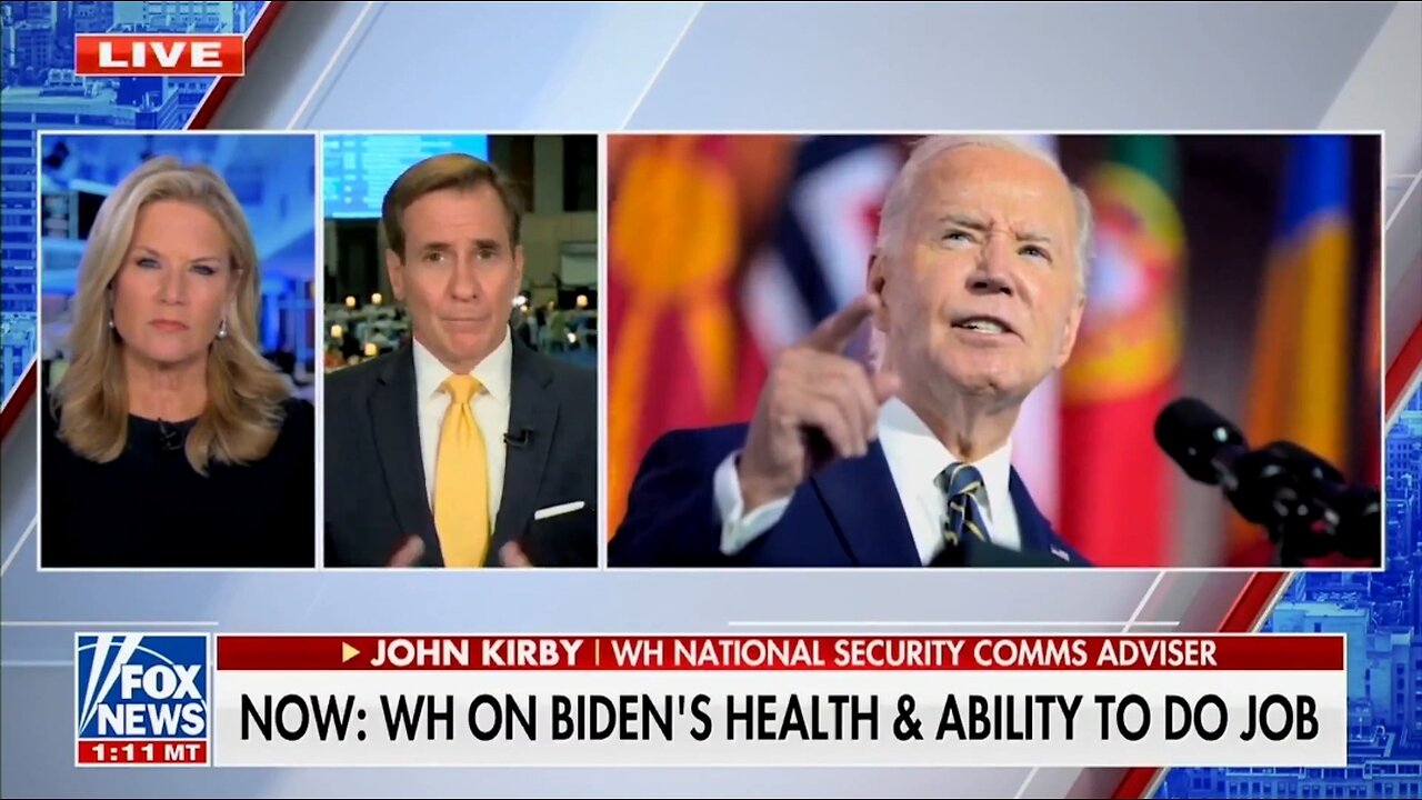 John Kirby Claims He Never Saw Biden Freeze Or Lose Train Of Thought