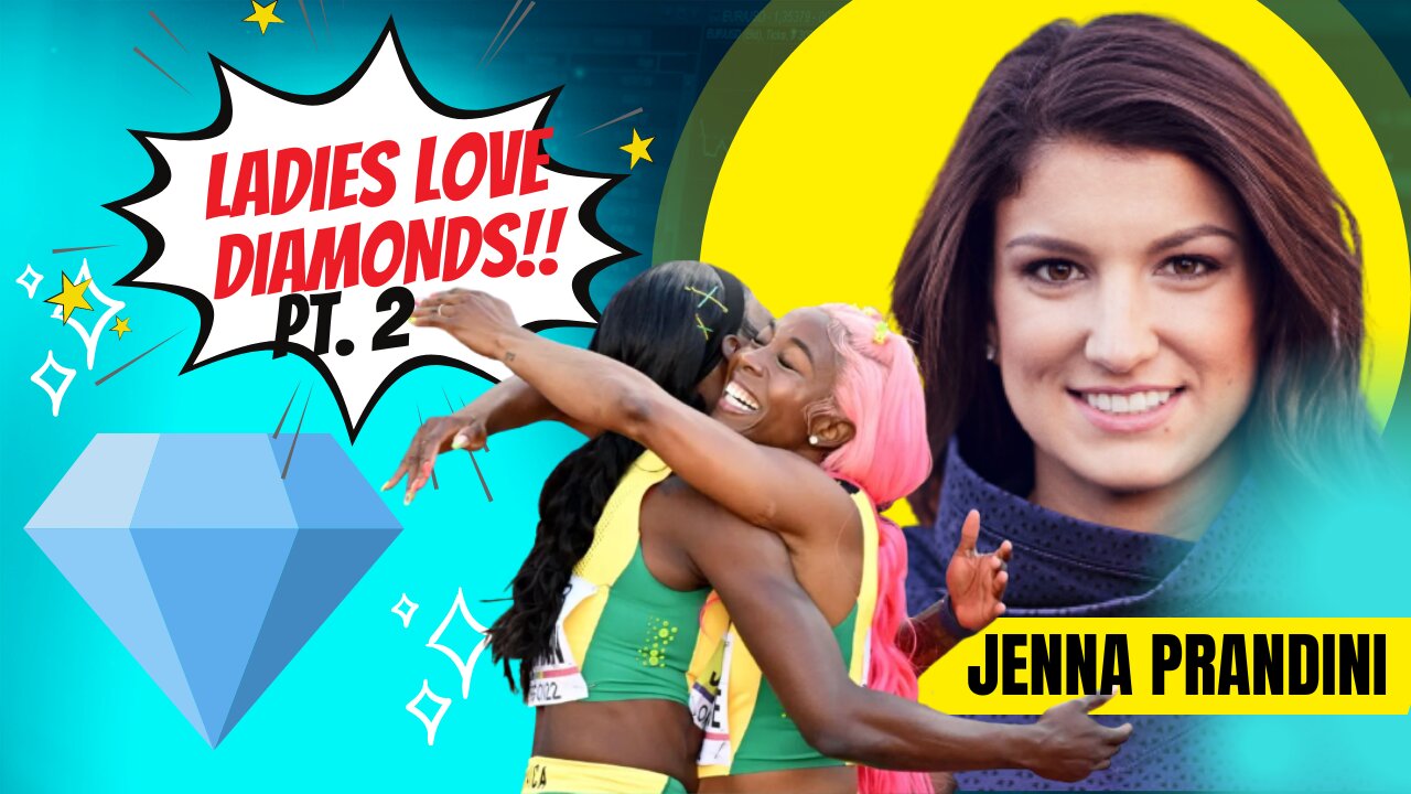 Jenna Prandini Running Alongside Shericka Jackson in 200m. Diamond League Needs More Marketing.