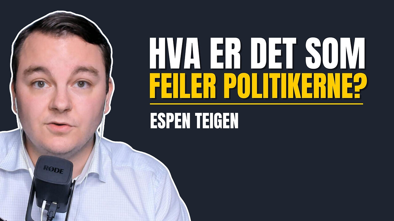 Hvorfor vil politikerne gjøre ting vanskeligst mulig for folk?