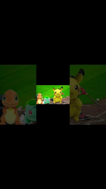 Pikachu Plays Sports #ronaldo #sports #football #football #worldcup2022 #worldcup #baseball