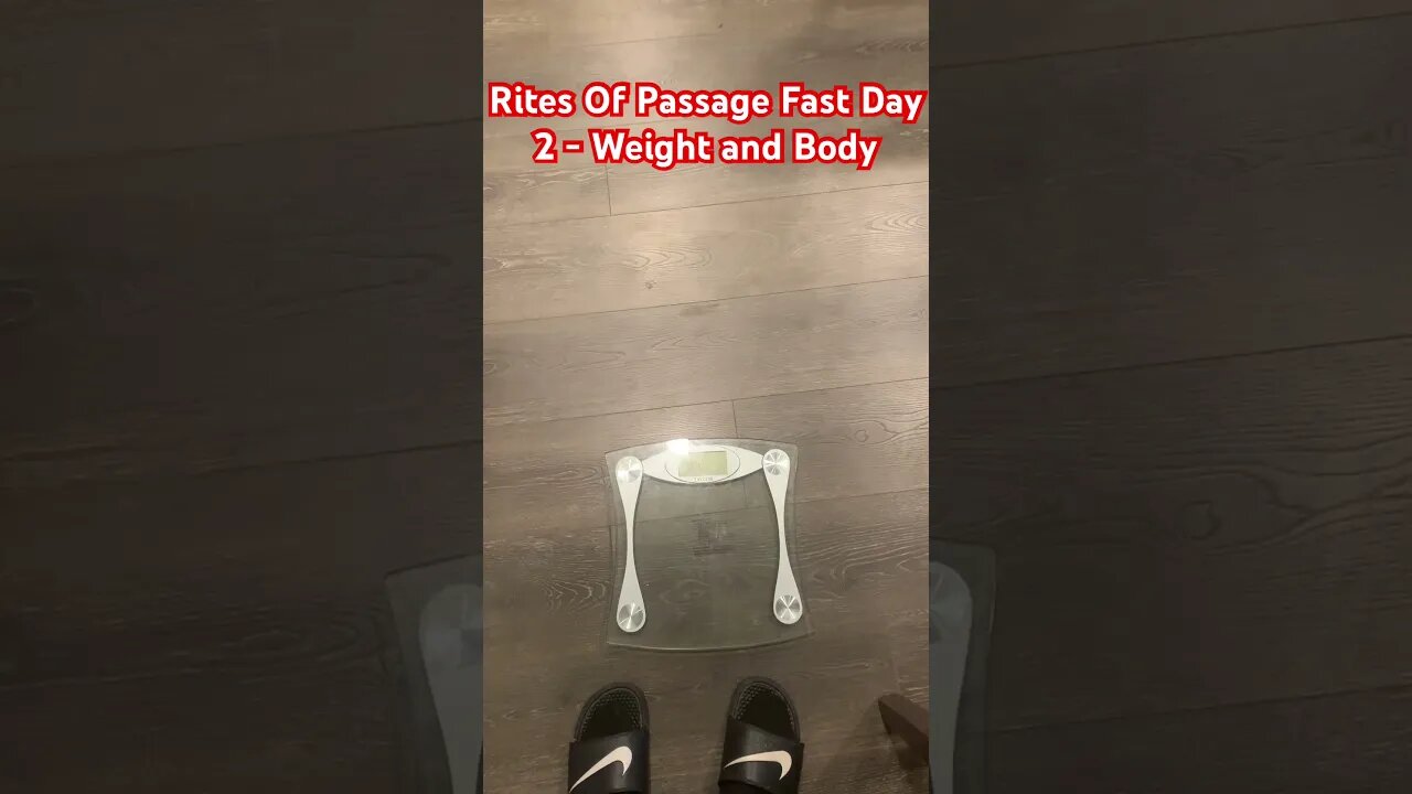 Rites Of Passage Fast Day 2 of 3 #fast #shorts #health