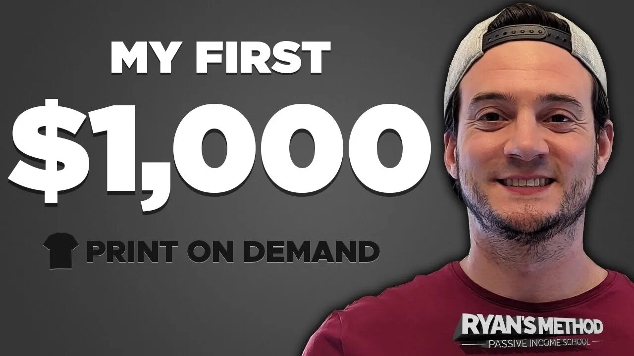 It Took Me [xx] Days to Make My First $1,000 w/ Print on Demand