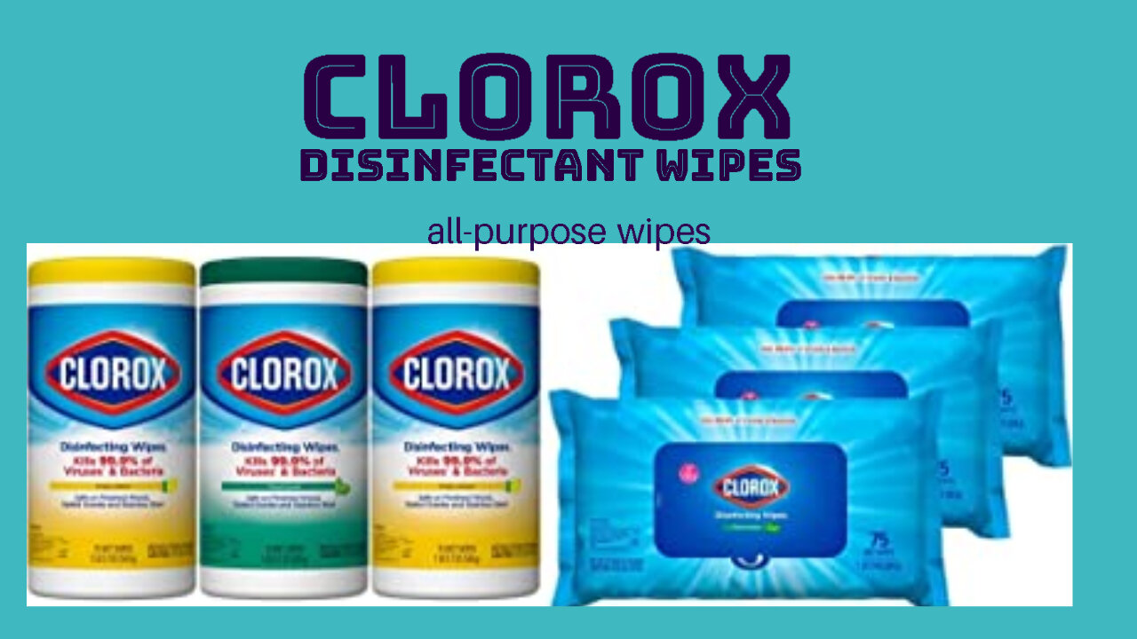 CLOROX DISINFECTING WIPES