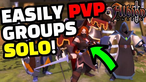 The most DISRUPTIVE PvP Build for soloing GROUPS - Albion Online