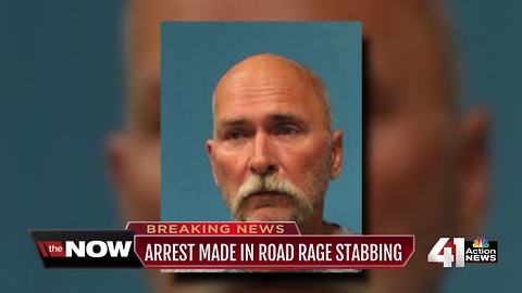 Man charged in apparent road rage stabbing