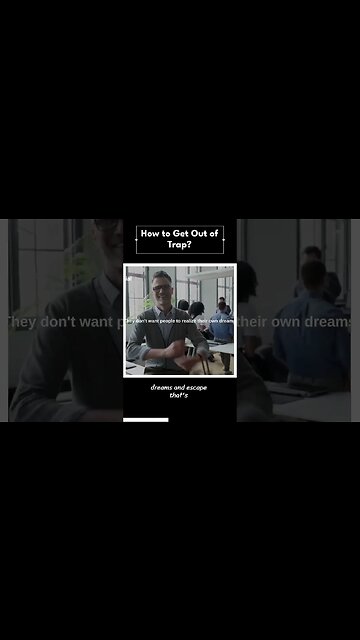 How To Get Out Of Trap