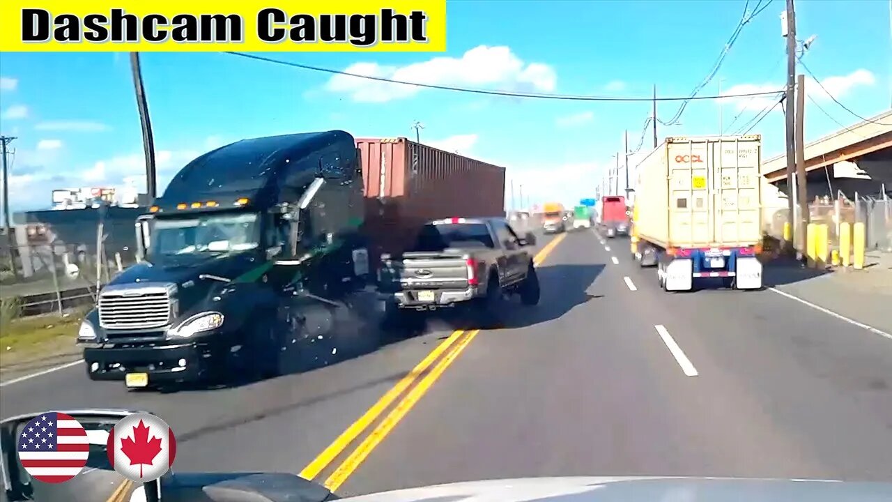 North American Car Driving Fails Compilation - 493 [Dashcam & Crash Compilation]