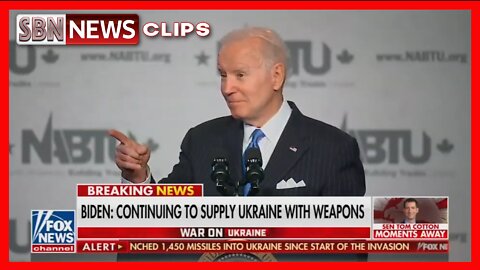 BIDEN TO UKRAINE: "IF I GOT TO GO TO WAR, I'M GOING WITH YOU GUYS." [#6165]