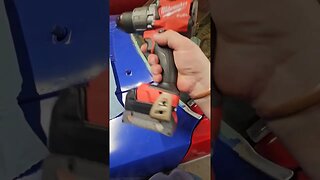 Bosch Battery on a Milwaukee Drill