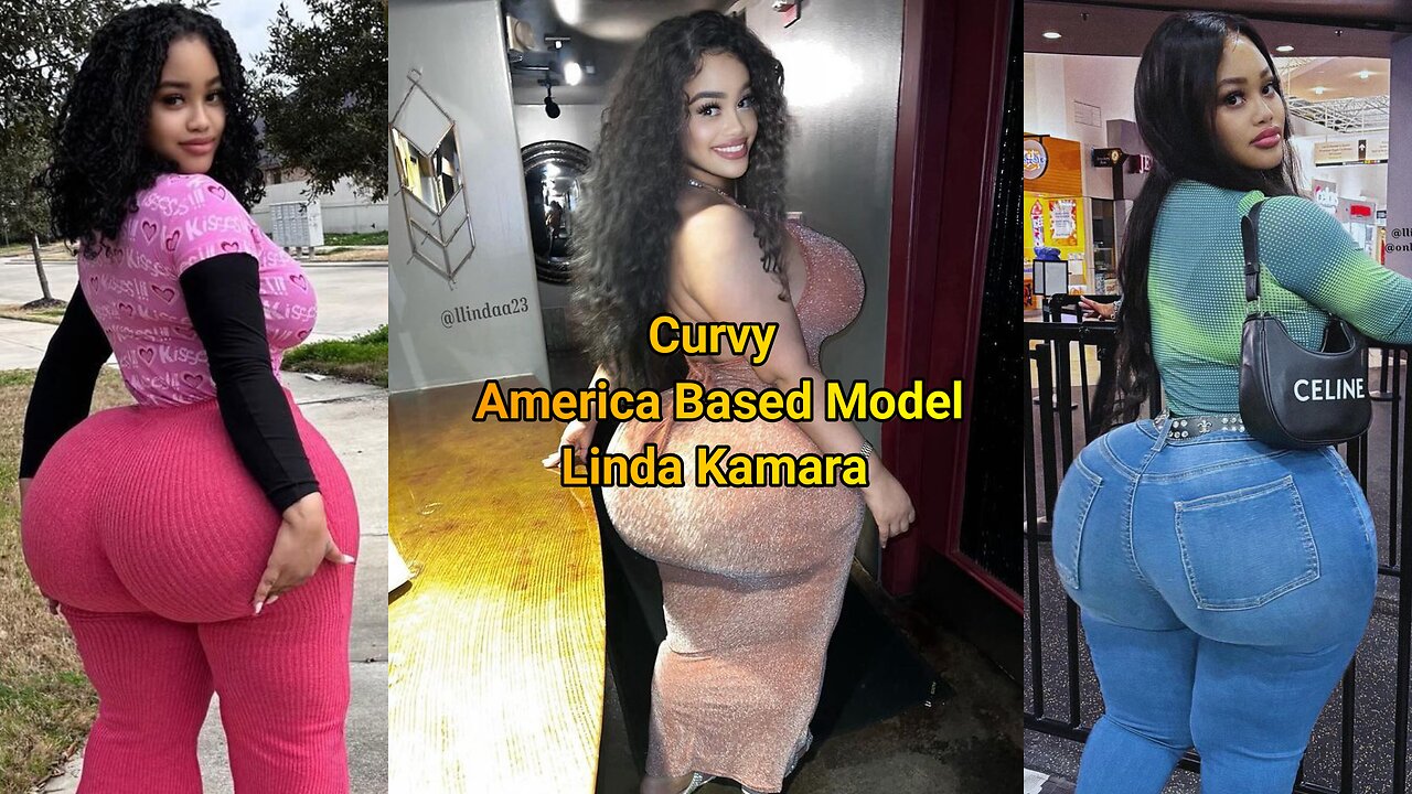 Curvy America Based Model Linda Kamara.