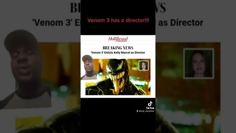 VENOM 3 HAS A DIRECTOR!!! #shorts #youtubeshorts #Venom