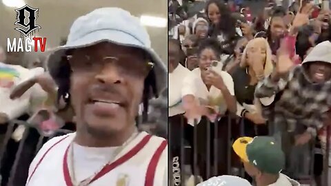 "Get Thug & Lucci A Bond" T.I. Has Crowd Of Students In A Frenzy While Son King Shows Up Late! 😱