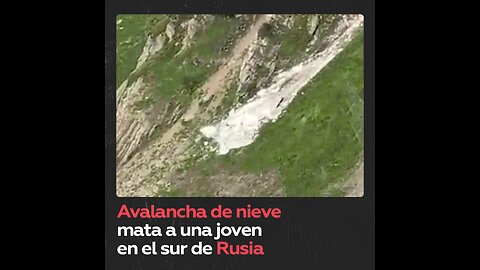 Joven rusa muere por avalancha de nieve mientras paseaba con su madre