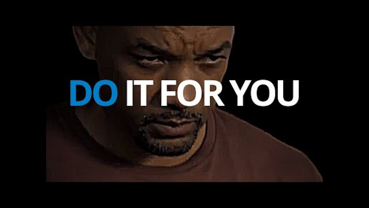 DO IT FOR YOU 🔥 (Best Self Discipline Motivational Speech)