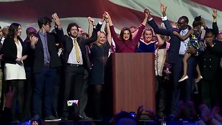 Gretchen Whitmer speaks after winning Michigan gubernatorial race