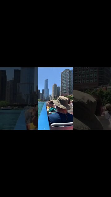 Water taxi in Chicago