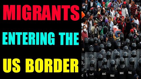 MIGRANTS ENTERING THE US BORDER | JUDY BYINGTON