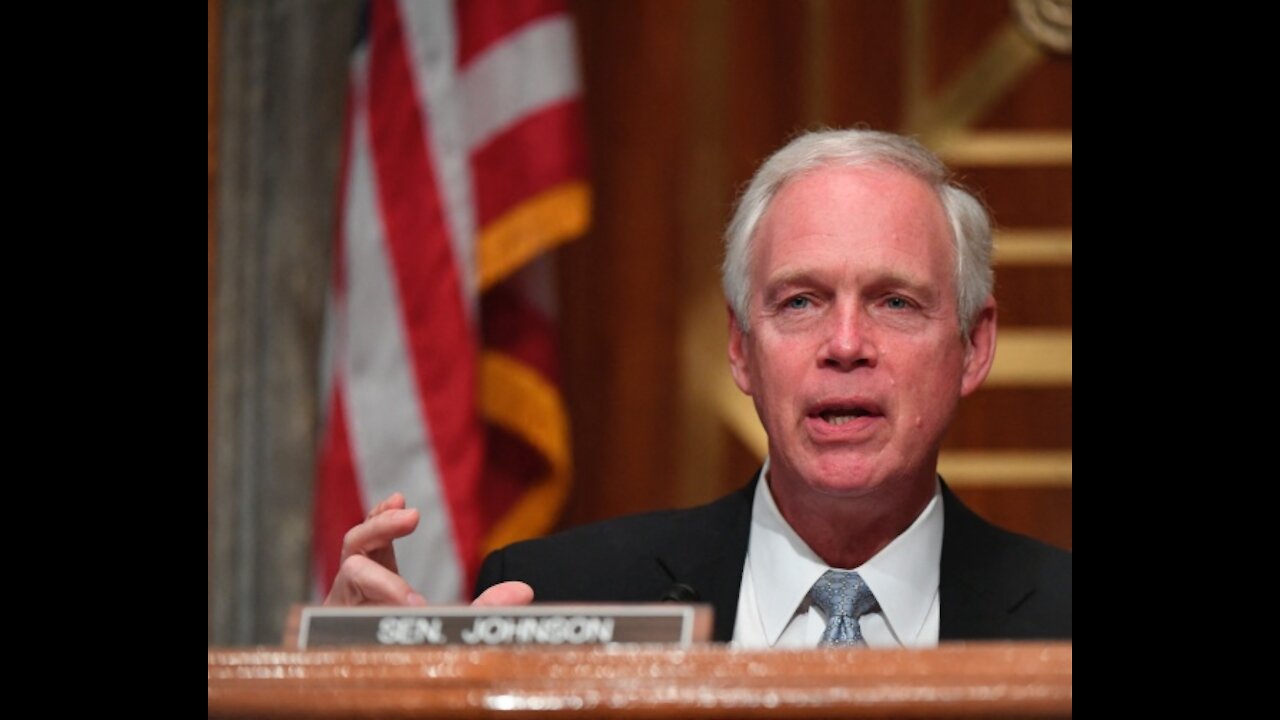 Sen. Ron Johnson Defends Mouthwash COVID Remedy Remark, Says Taken Out of Context