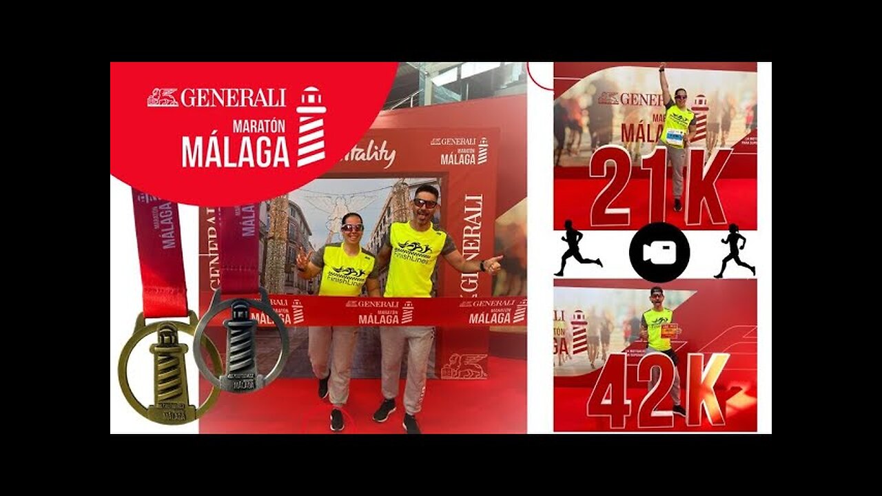 ¡Increíble Maratón de Málaga 2023 y 2024! ¿El mejor de España? 🏃‍♂️🔥 #maraton #malaga #running